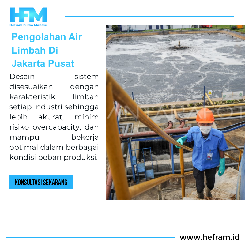 Pengolahan Air Limbah Di Jakarta Pusat